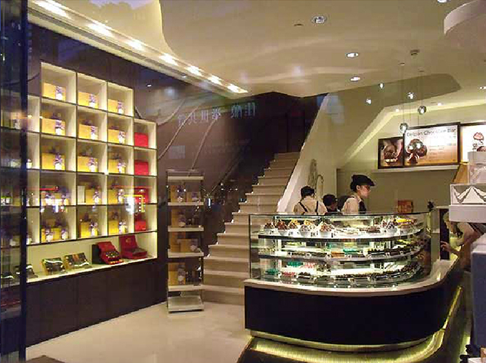 比利时歌帝梵巧克力上海旗舰店