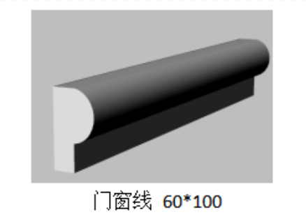 門窗線 60x100