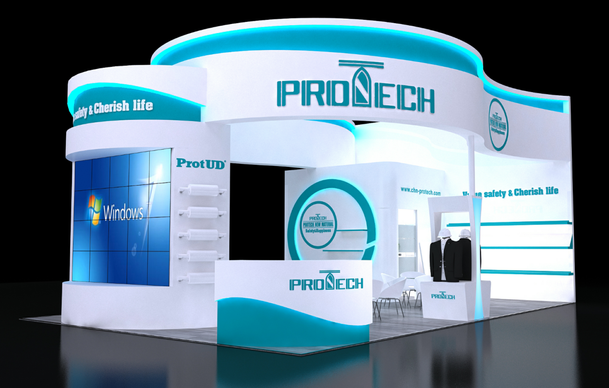 勤客展览教您展台设计搭建常用色彩搭配-勤客展览展示(上海)有限公司