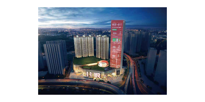 郑州大型商业建筑幕墙屏 服务至上 深圳市恒利普智能显示供应;