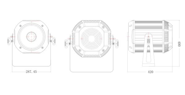 LED戶外動態特效投影燈(LOGO)  KY-LG120D/KY-LG180D/KY-LG230D/KY-LG350DT
