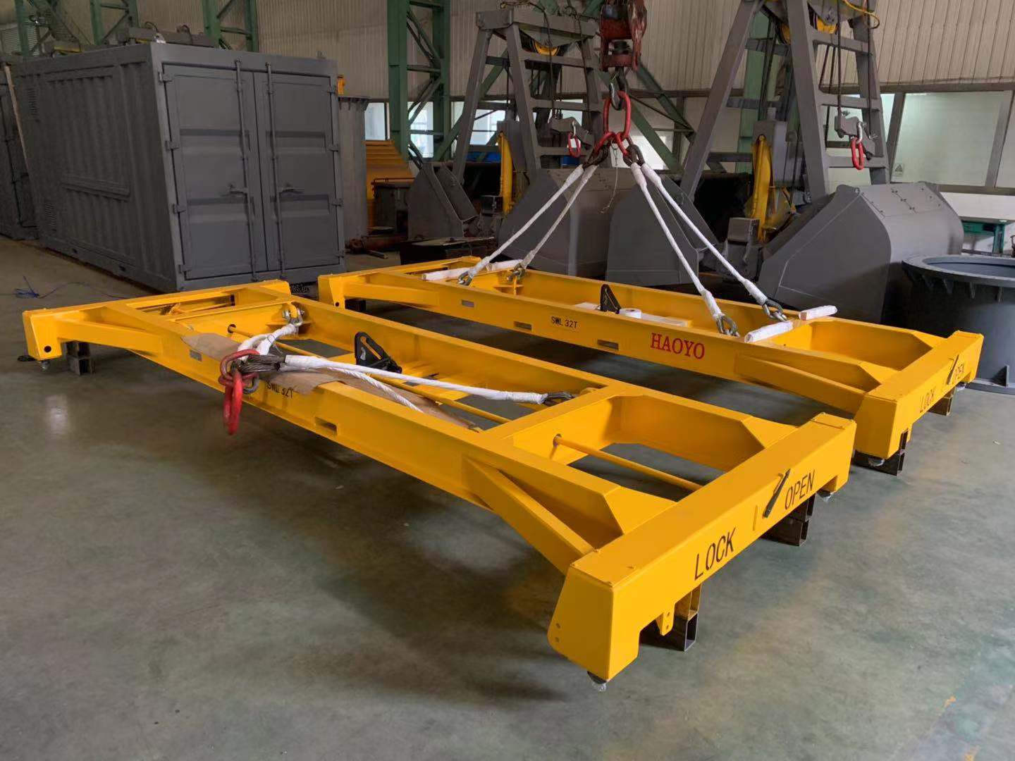 半自动集装箱吊具发货