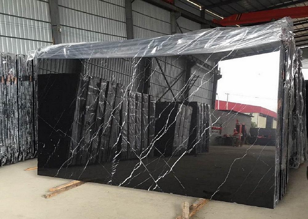 大理石黑白根 贴墙异形加工