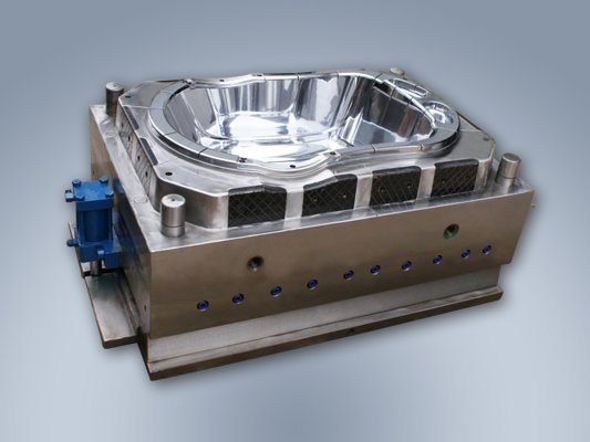 厂家直销家用塑料洗衣盆 加厚带搓衣板洗衣盆 日用品模具定制加工