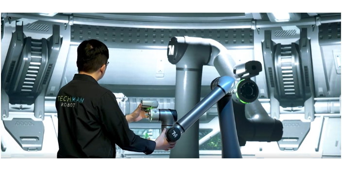 广州液压视觉AI协作机器人模型 上海达明机器人供应