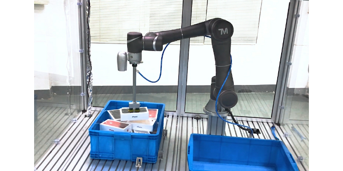 廣東電子件組裝視覺AI協作機器人圖片 上海達明機器人供應