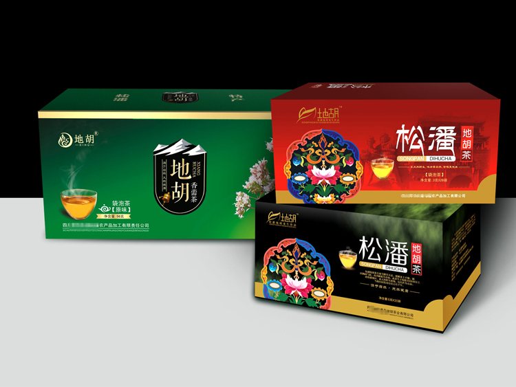 茶葉包裝設計之地胡茶包裝