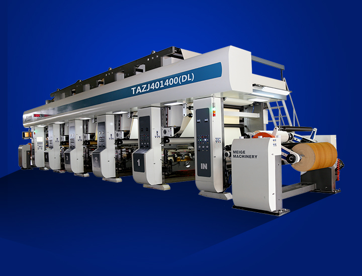 S.TAZJ401400(DL/800-900) 特大版徑高速電子軸裝飾紙自動凹版印刷機　