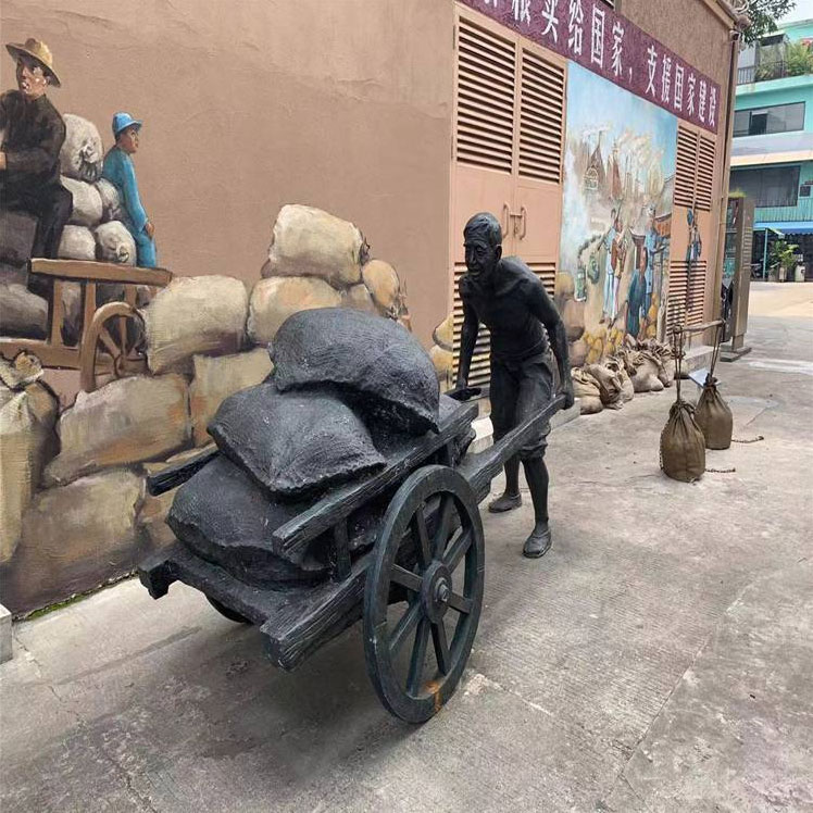 仿銅造型公園文化廣場農耕勞動人物雕塑展示擺件.jpg
