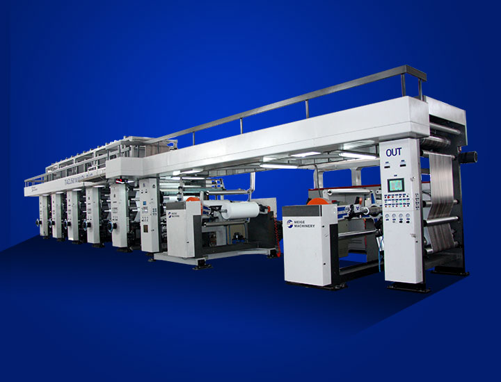 TAZJ501450(EL/180)  集中收放PVC、PP地板膜自动凹版印刷机