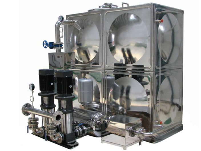 精装修变频供水泵组,箱泵一体化泵房