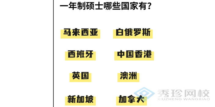 一年制碩士哪家靠譜,一年制碩士