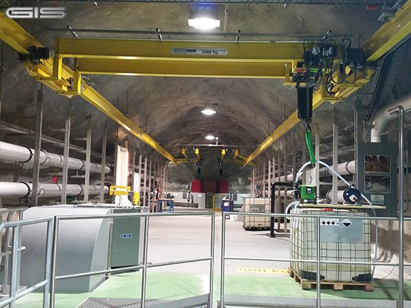 GIS工業隧道電動葫蘆
