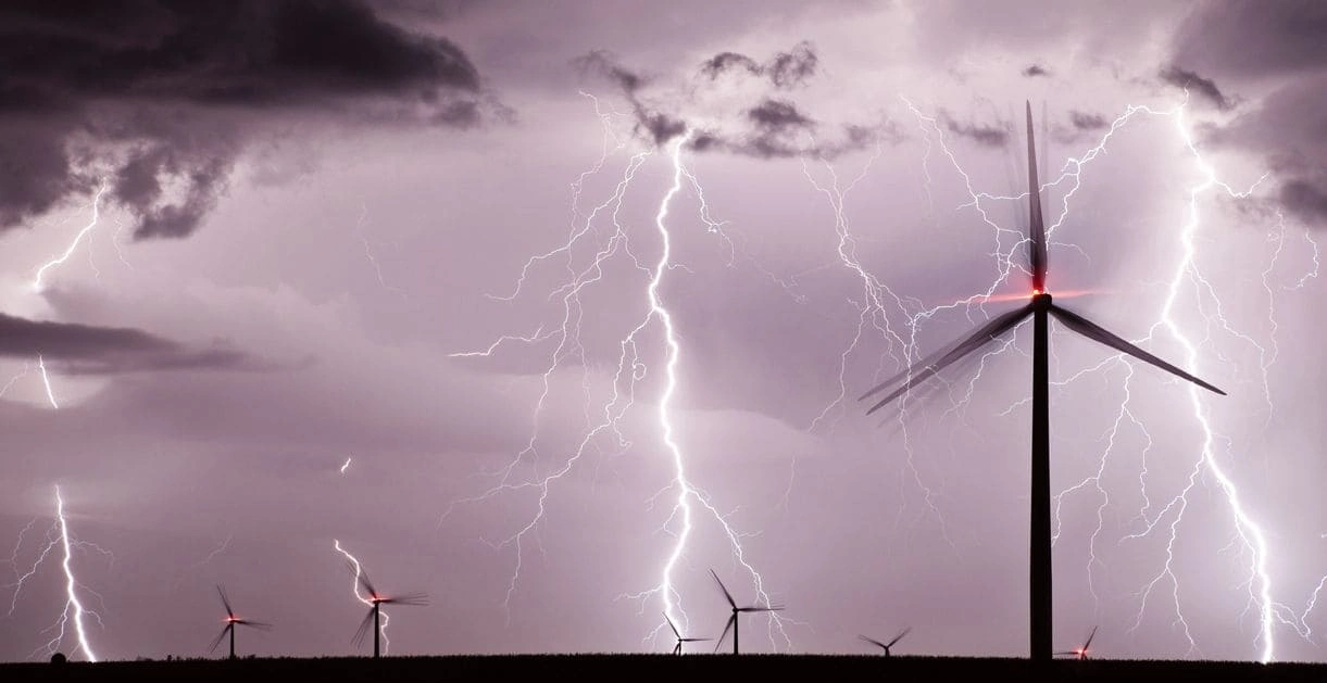lightning protection- wind power generation machine -Sunlight