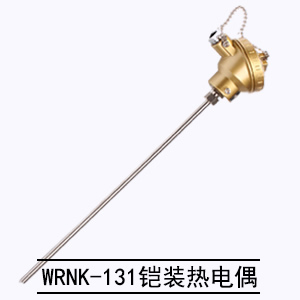 WRNK-131鎧裝熱電偶（防水式鎧裝 鎳鉻-鎳硅熱電偶）