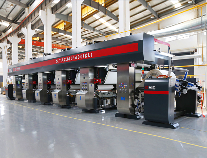 S.TAZJ401400(KL/200)　高速電子軸裝飾紙自動凹版印刷機  