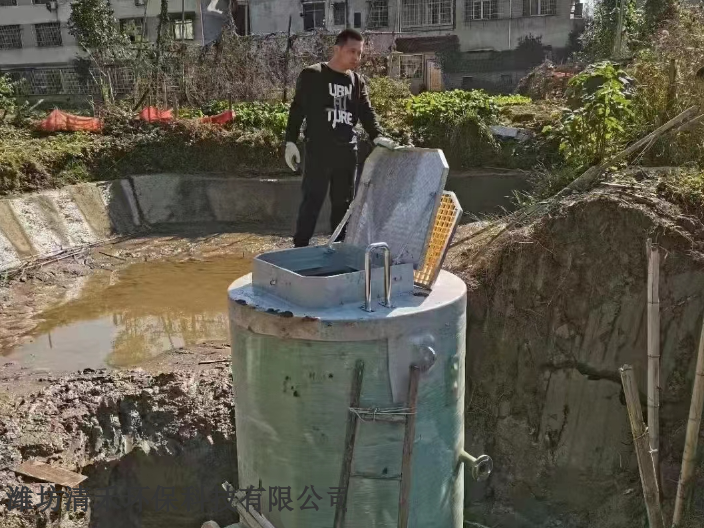 广西机械一体化预制泵站 潍坊清禾环保科技供应