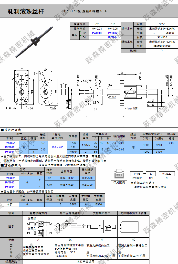 滾珠絲桿-C7、C10級 直徑8 導(dǎo)程2、4.png