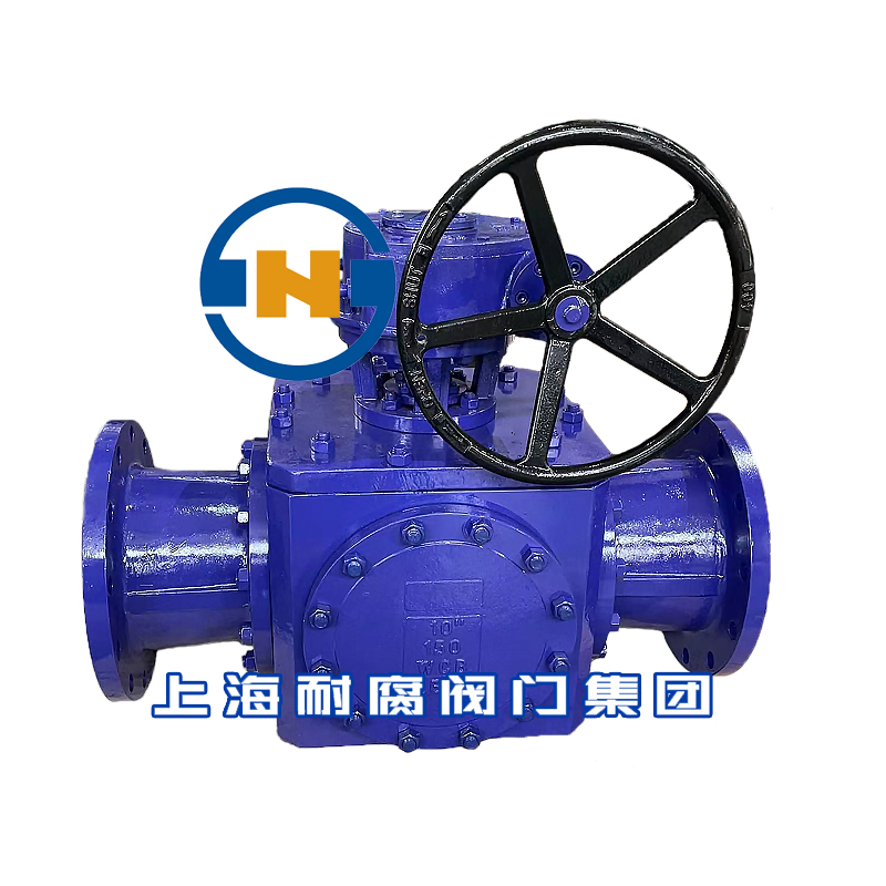 襯氟三通球閥,襯氟球閥
