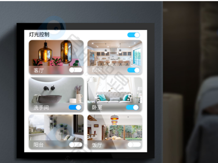 江苏触控4寸智慧屏中控86盒设计 深圳市启明智显科技供应