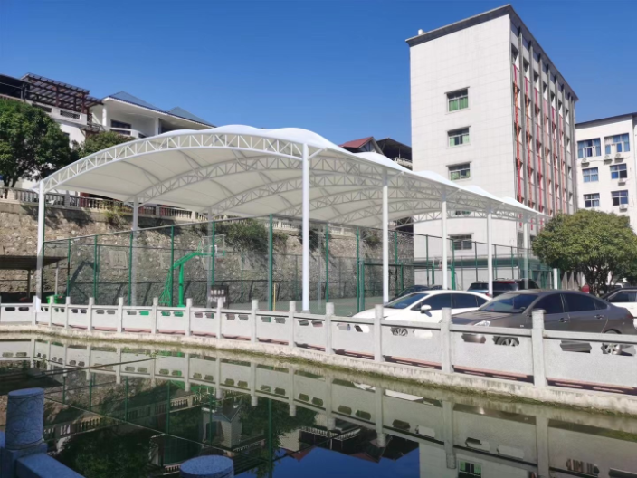 吉安膜结构联系方式 宁波市鄞州五乡绿彩遮阳篷供应