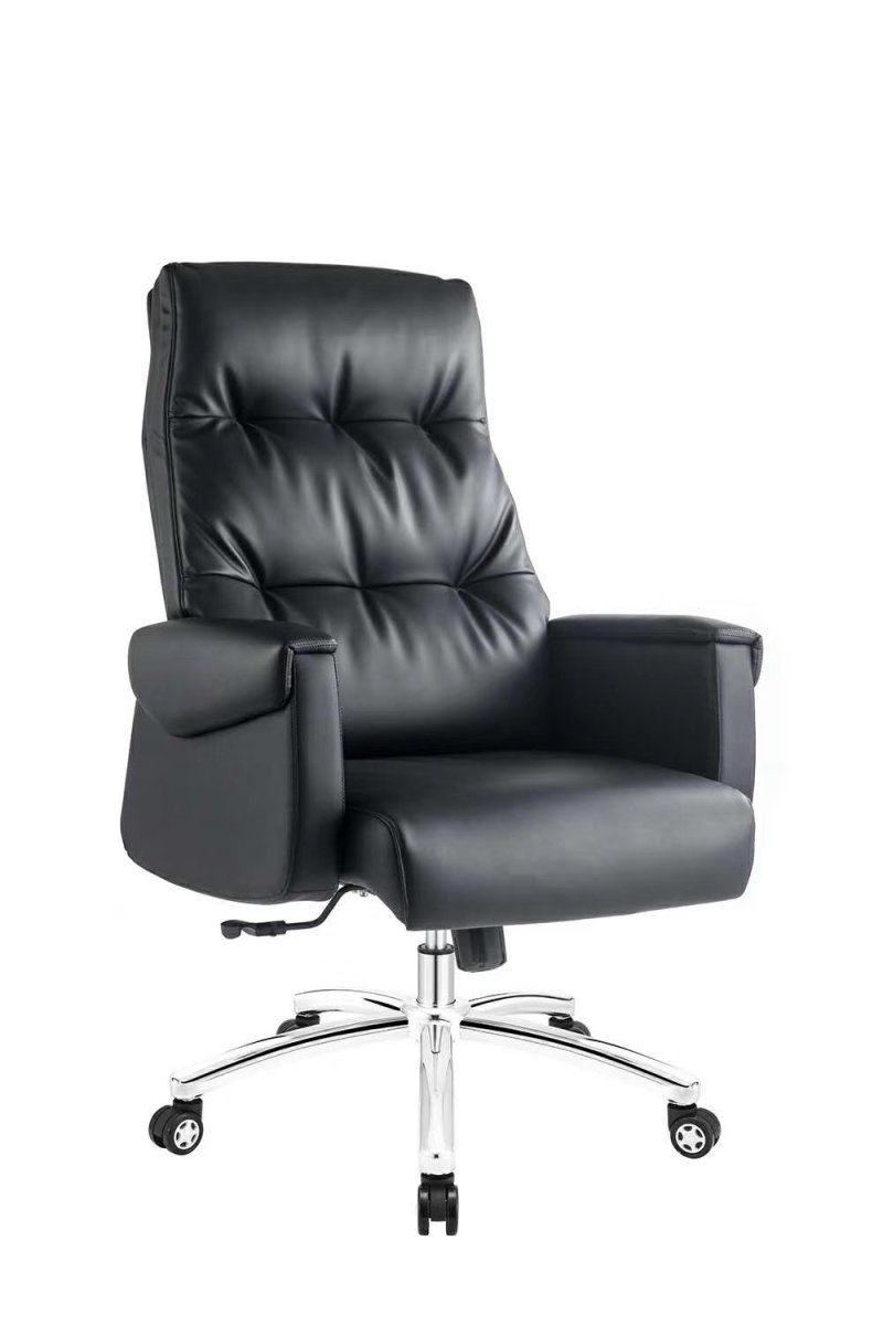 MK180黑色 老板椅大班椅皮椅