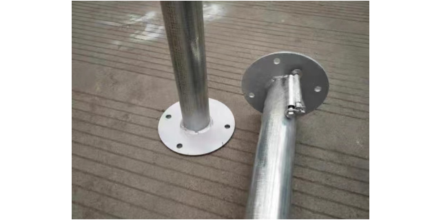 新疆钢管避雷针支撑杆安装,支撑