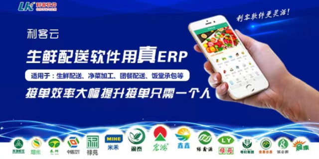 上海餐饮蔬菜配送系统软件 贴心服务 东莞市利客计算机供应