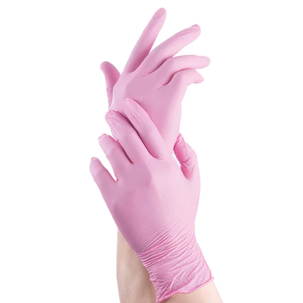 Hospital disposable nitrile gloves medical grade EN455 FDA 510K non sterile