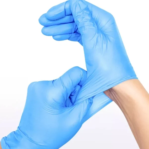 Medical exam nitrile gloves disposable latex free powder free