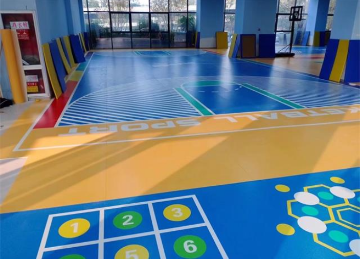 义乌儿童医院3D打印定制地板颜色