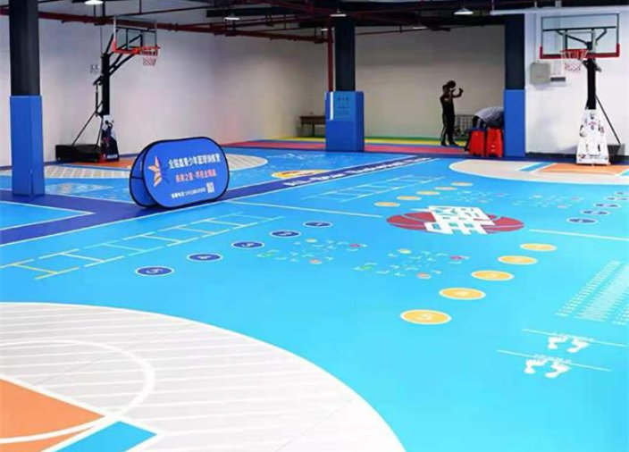 南宁运动健身场3D打印定制地板