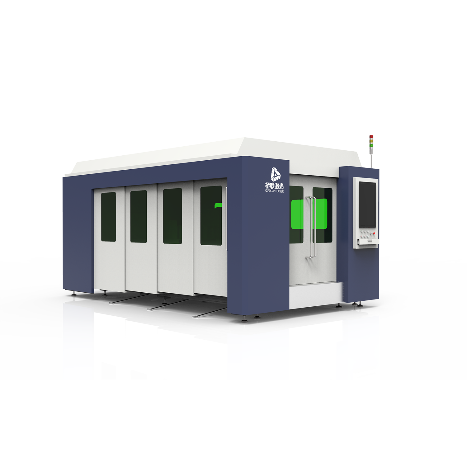 EUROPEAN SINGLE TABLE LASER CUTTING MACHINEQiaolian & Cylion Laser