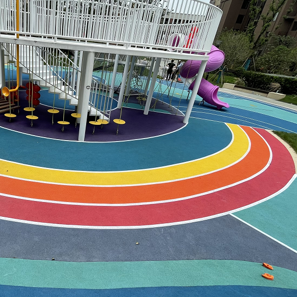 游乐场塑胶跑道性能特征