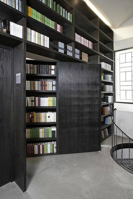 隐形门是室内空间独特风景线