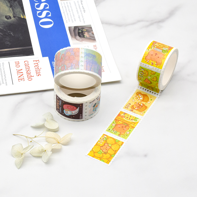 Custom Printable Stamp Washi TapeWholesaler SupplierWashi Mill