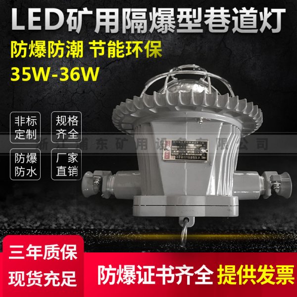 LED矿用隔爆型巷道灯-防爆防潮,节能环保-35W-36W