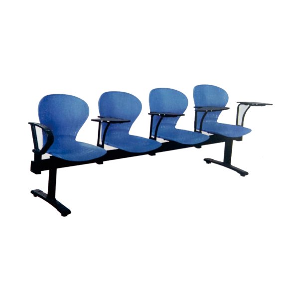 HY-Y74 四人位噴塑鋼架+塑料排椅