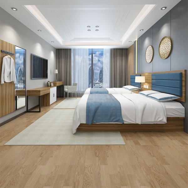 酒店公寓家具床柜組合X004