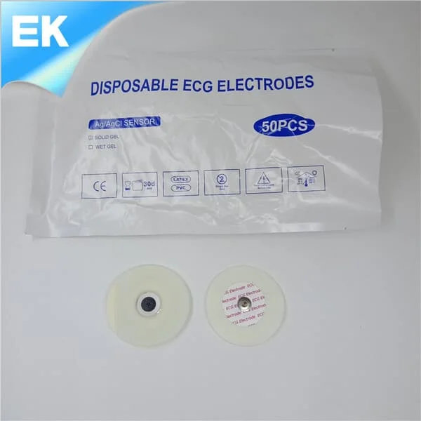 ECG electrode detection and construction