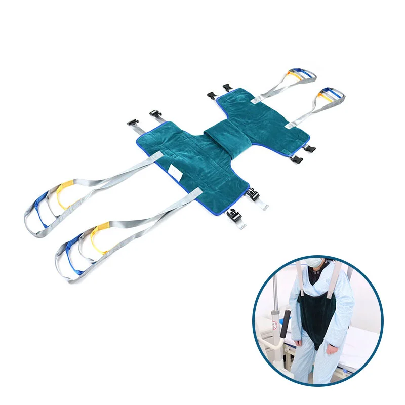 Disposable bariatric sling with full support of head and upper body, for  obese users
