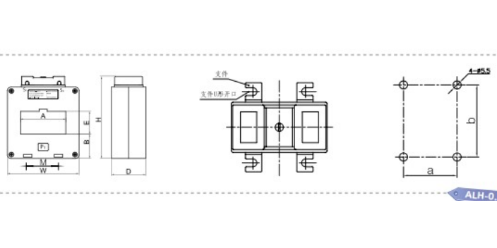 杨浦区生产电流互感器系列ALH0.66 M8-II 105 0.5R 2.5VA 1T