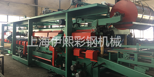 上海销售净化板机器钢圈跑偏 上海伊熙彩钢机械供应