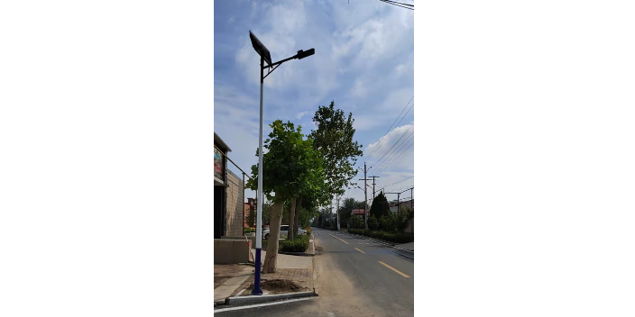 山东农村太阳能路灯施工安装方案