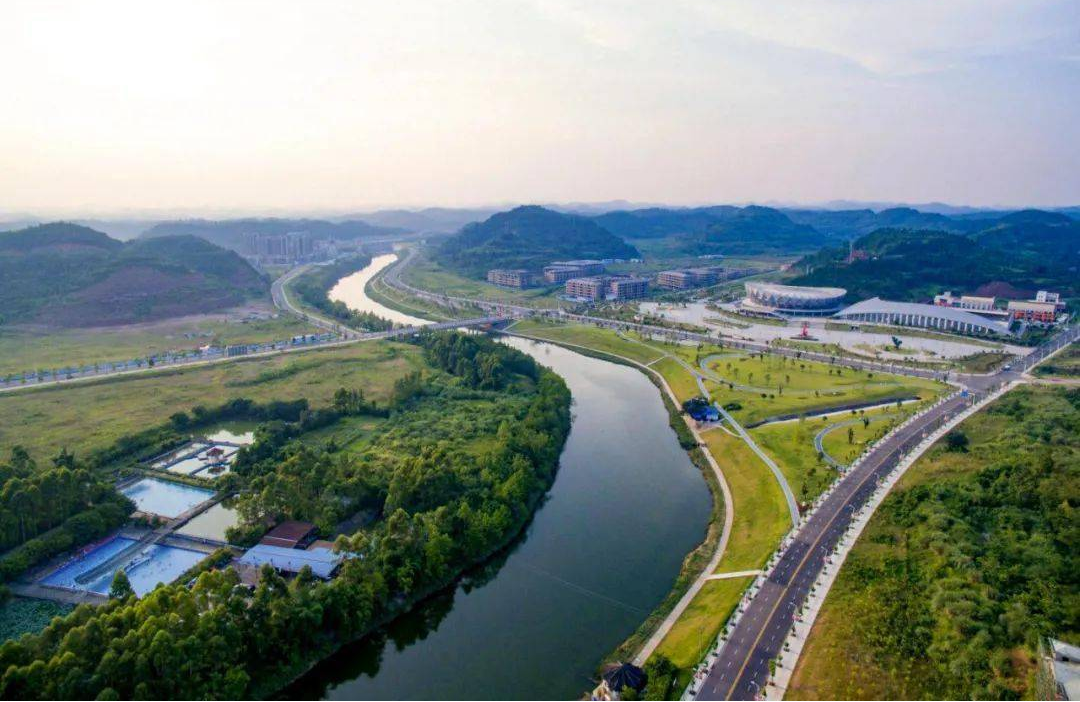 遂宁市大英县郪江河湖公园-成都兰博旅游项目策划有限公司