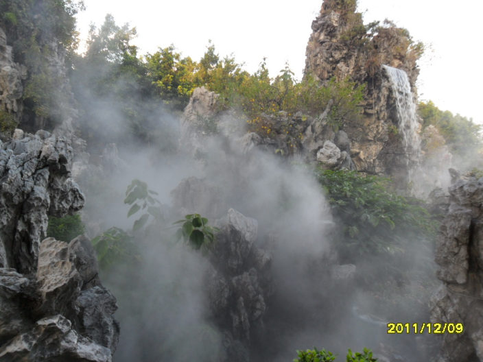景观雾喷工程,雾森系统