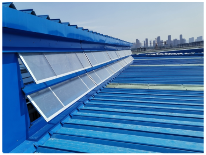 海南大型三角形通风天窗工程,三角形通风天窗