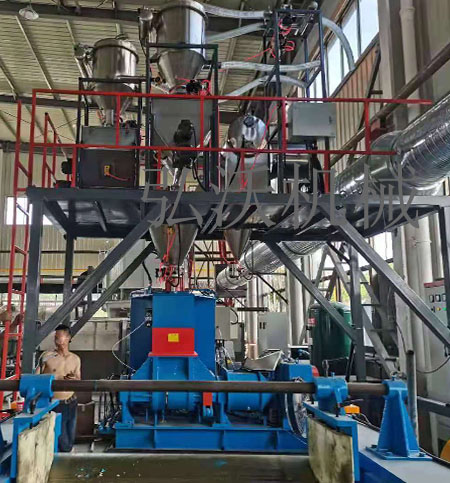 密煉機上輔機系統