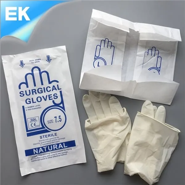 disposable surgical gloves