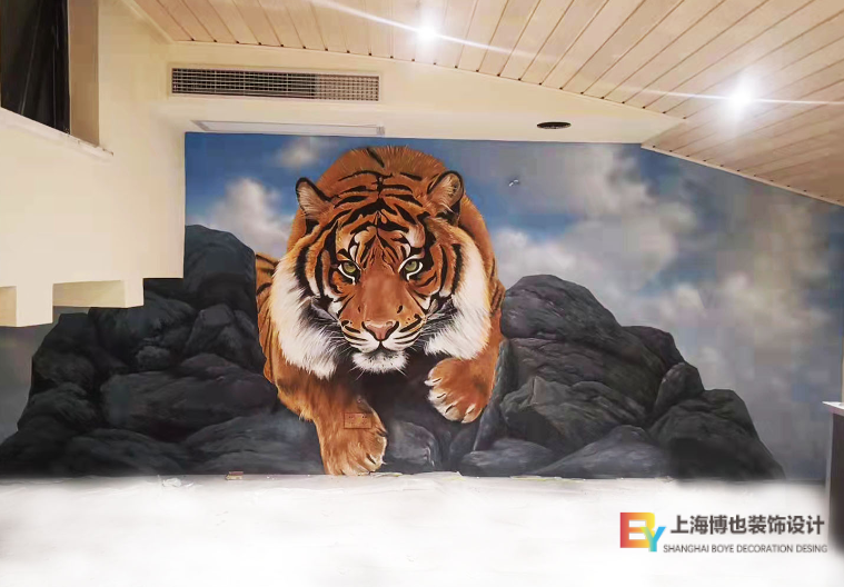 芜湖树墙体彩绘广告